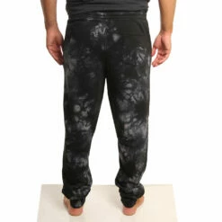 Hansen Pants Tiedye Fleece Sweatpants -clothing shop HANSEN SWEATPANT TIEDYE FLC BLK 7