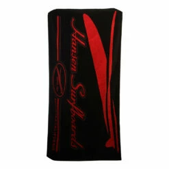 Hansen Beach Towel Hansen Surfboards -clothing shop HANSEN TOWEL HANSEN SURFBOARDS BLACK RED