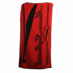 Hansen Beach Towel Hansen Surfboards -clothing shop HANSEN TOWEL HANSEN SURFBOARDS BLACK RED 2