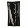 Hansen Beach Towel Hansen Surfboards -clothing shop HANSEN TOWEL HANSEN SURFBOARDS BLACK WHITE