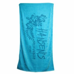 Hansen Beach Towel Hibiscus -clothing shop HANSEN TOWEL HIBISCUS TEAL