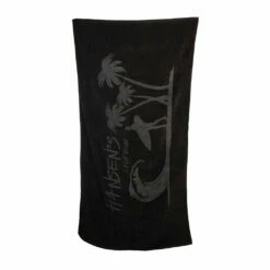 Hansen Beach Towel Palm Three 11 Hansen Beach Towel Palm Three -clothing shop HANSEN TOWEL PALM TREE BLK