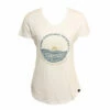 Hansen Womens Shirt 60th Anniversary O And O V Neck -clothing shop HANSEN WOMENS SHIRT O AND O V NECK WHT