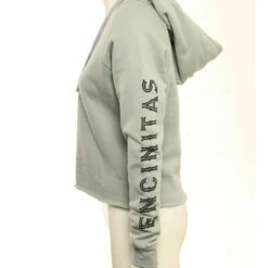 Hansen Womens Sweatshirt Rom Com Crop Hood -clothing shop HANSEN WOMENS SWEATSHIRT ROM COM MOS 3