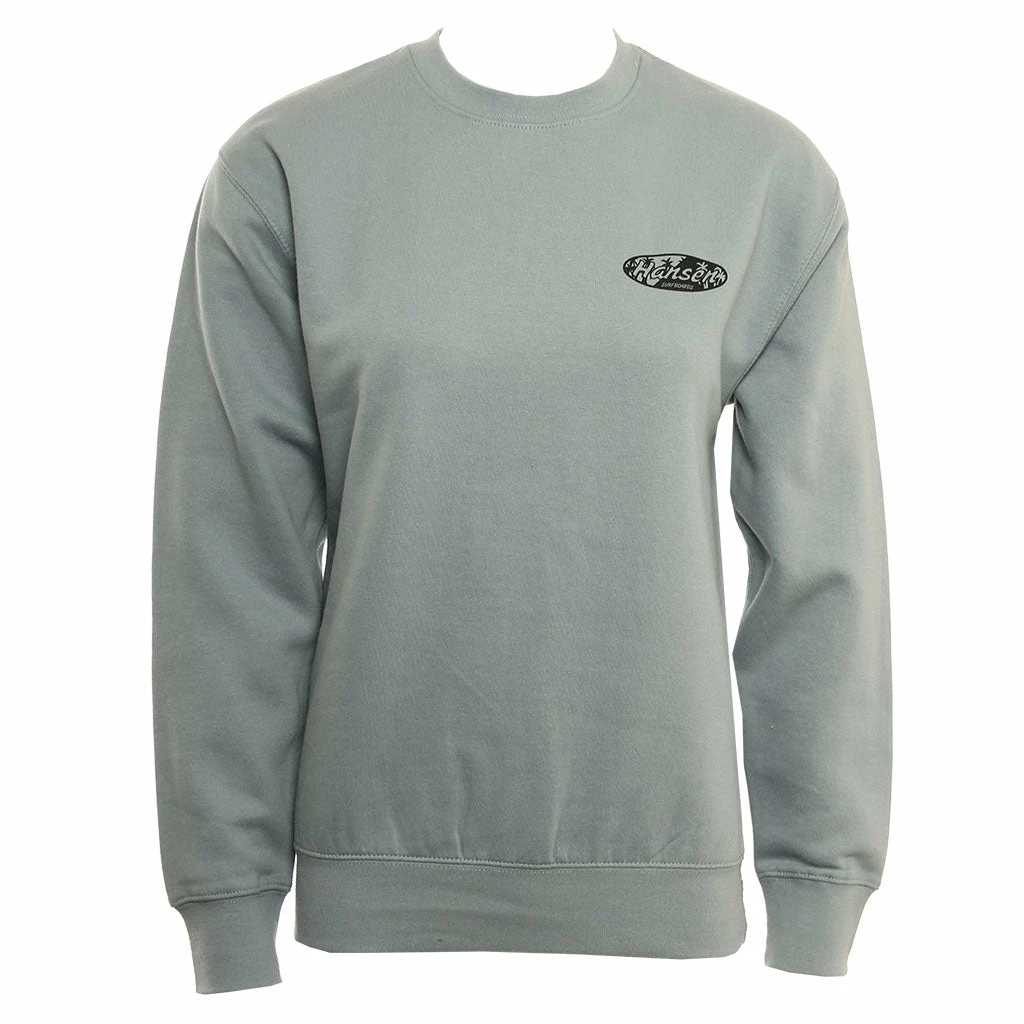 Hansen Womens Sweatshirt San Diego Map Crew 4 Hansen Womens Sweatshirt San Diego Map Crew - Image 2