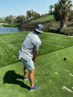 Hansen Mens Knit Hansen Golf Polo -clothing shop IMG 4843