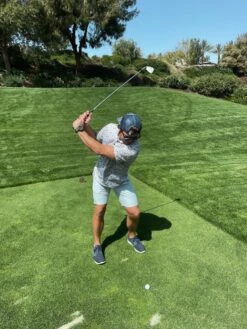 Hansen Mens Knit Hansen Golf Polo -clothing shop IMG 4845