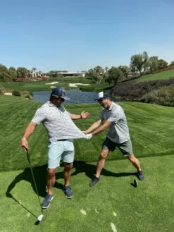 Hansen Mens Knit Hansen Golf Polo -clothing shop IMG 4854