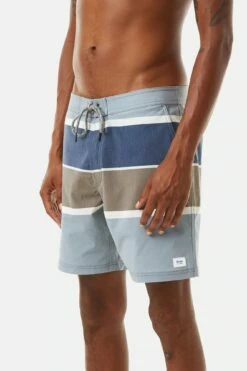 Katin Mens Boardshorts Duke -clothing shop Katin Duke Trunk Steel Blue 11 5