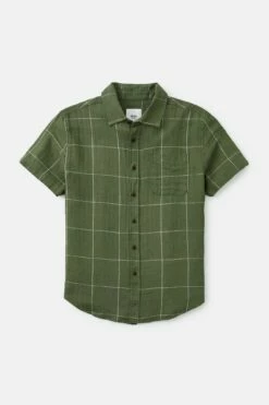 Katin Mens Woven Monty -clothing shop Katin Monty Shirt Olive 01 5000x e2672d95 6ae5 46a0 bf09 fccdfe1b7292