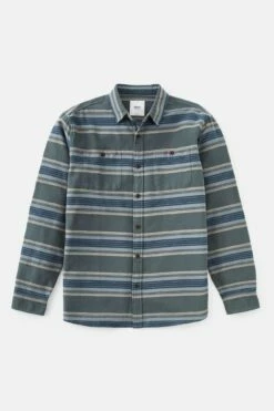 Katin Mens Shirt Sierra Flannel -clothing shop Katin Sierra Flannel Soot 01 500