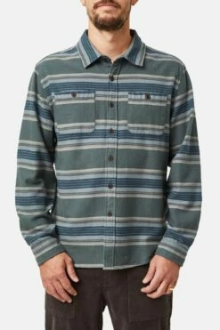 Katin Mens Shirt Sierra Flannel -clothing shop Katin Sierra Flannel Soot 10 500