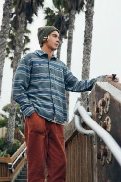 Katin Mens Shirt Sierra Flannel -clothing shop Katin Sierra Flannel Soot 13 500