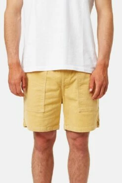Katin Mens Shorts Trails Cord -clothing shop Katin Trails Cord Short Butter 1