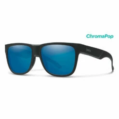 Smith Sunglasses Lowdown 2 -clothing shop MATTE BLACK CHROMAPOP POLARIZED BLUE MIRROR 20094100356QG