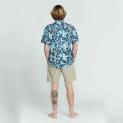 IPD Mens Woven Offset -clothing shop MWVB23001OF NVY 170 6c7566cf deb