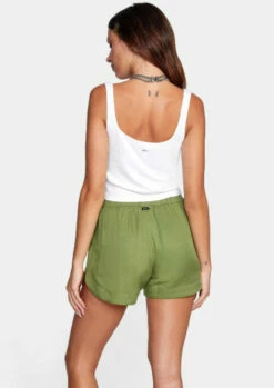 RVCA Womens Shorts New Yume Elastic -clothing shop NEWYUMEELASTICSHORT gmv0 2