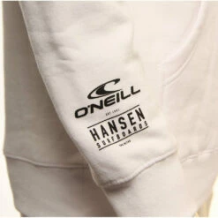 Oneill X Hansens Mens Sweatshirt Encinitas Boardriders Club Hooded Pullover -clothing shop ONEILL HANSEN MENS SWEATSHIRT ENCINITAS BOARDRIDERS CLUB WHT 4
