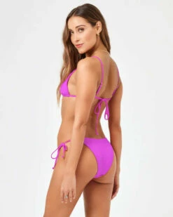 L*Space Womens Bikini Top Pointelle Rib Brittany -clothing shop PTBTT22 PTLNC22 BRF S 4 1 d4e488