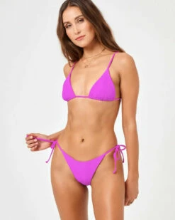 L*Space Womens Bikini Top Pointelle Rib Brittany -clothing shop PTBTT22 PTLNC22 BRF S 6 1 03562e