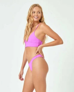 L*Space Womens Bikini Bottom Cabana Pointelle Rib -clothing shop PTWNT23 PTCNB21 BRF 100444 e632c