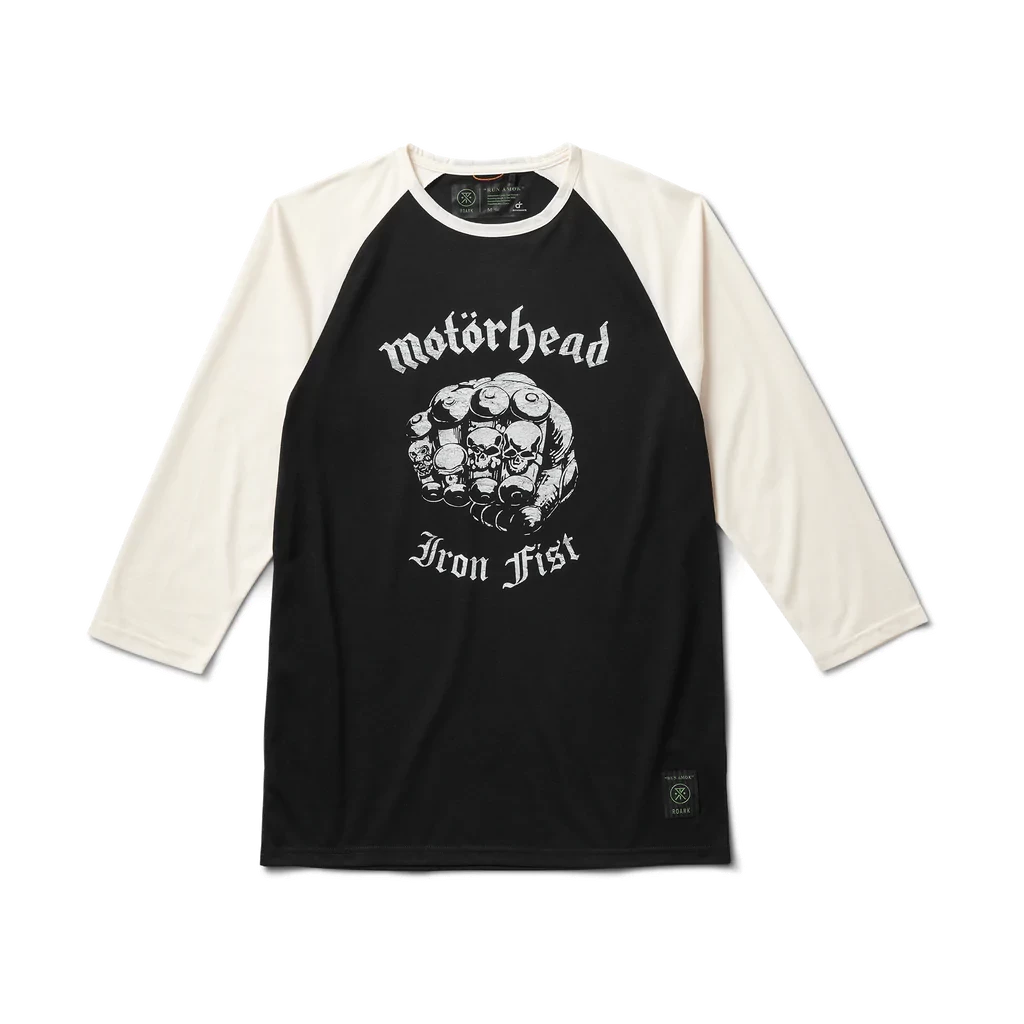 Roark Revival Mens Shirt Motörhead Mathis Raglan Knit 3 Roark Revival Mens Shirt Motörhead Mathis Raglan Knit