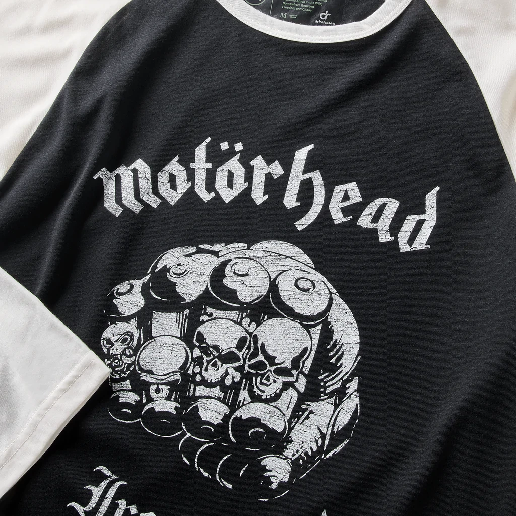 Roark Revival Mens Shirt Motörhead Mathis Raglan Knit 8 Roark Revival Mens Shirt Motörhead Mathis Raglan Knit - Image 6