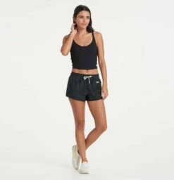 Vuori Womens Tank Top Rib Crop