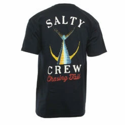 Salty Crew Mens Shirt Tailed -clothing shop SALTY CREW MENS SHIRT TAILED SS TEE NAVY 2