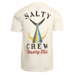 Salty Crew Mens Shirt Tailed -clothing shop SALTY CREW MENS SHIRT TAILED SS TEE WHITE 2