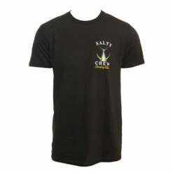 Salty Crew Mens Shirt Tailed -clothing shop SALTY CREW MENS SHIRT TAILED BLK