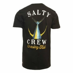 Salty Crew Mens Shirt Tailed -clothing shop SALTY CREW MENS SHIRT TAILED BLK 2