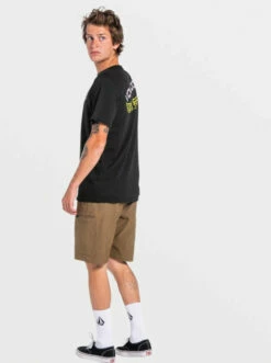 Volcom Mens Shorts Stone Trail Master -clothing shop STONETRAILMASTERSHORTS TARMACBROWN 2