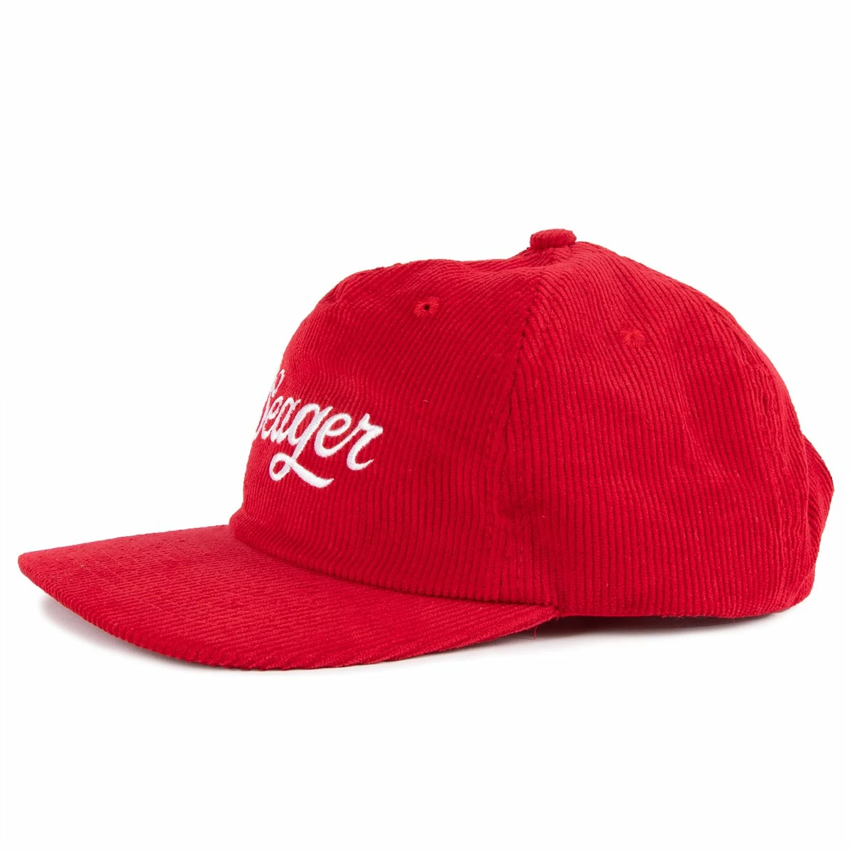 Seager Hat Big Red Corduroy Snapback 4 Seager Hat Big Red Corduroy Snapback - Image 2
