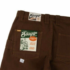 Seager Mens Pants Bison Canvas -clothing shop Seagerpantsdetail3 1200x 0e55d063 f352 494c af7b 8049773b2d5b