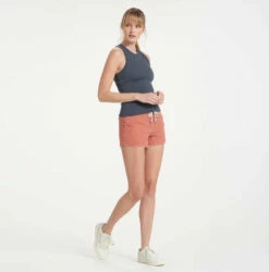 Vuori Womens Tank Top Sunrise High Neck Tank -clothing shop SunriseHighNeckTank azr 4