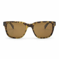 Otis Sunglasses Test Of Time -clothing shop TEST OF TIME 92 1702P A 1200x500 MATTE AMBER TORT BROWN POLAR