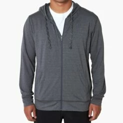 Toes On The Nose Mens Sweatshirt Cove Full-Zip Hoodie