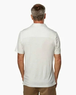 Toes On The Nose Mens Knit Sea Fit Polo -clothing shop TK966 NAT back 700x 2f697ad5 4509 487f a6b4 c82f0a21c663