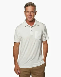 Toes On The Nose Mens Knit Sea Fit Polo -clothing shop TK966 NAT front2 700x fab1eb82 a8da 4cdd b481 ac4ec9a30b2e