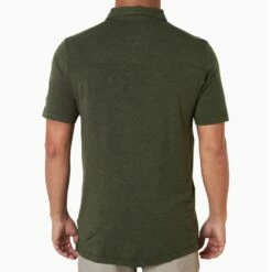 Toes On The Nose Mens Knit Sea Fit Polo -clothing shop TK966 GRN back 2000x dd641817 ae92 4be8 9075 9d15f9e90b14