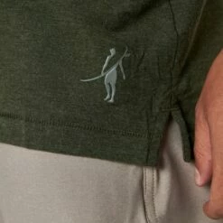 Toes On The Nose Mens Knit Sea Fit Polo -clothing shop TK966 GRN detail 2 2000x d89d6606 0546 4e34 afae 8fceb83870fb