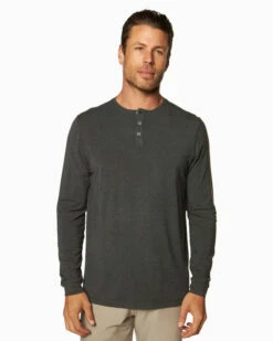 Toes On The Nose Mens Shirt Sea Fit Henley