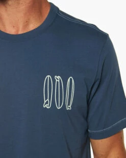 Toes On The Nose Mens Shirt Slides -clothing shop TT1360 NVY detail 2000x 1b1422a2 221b 4bf4 9e87 301549c01b66