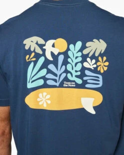 Toes On The Nose Mens Shirt Surfing Is Life -clothing shop TT1383 NVY detail2 700x e5f815f3 d9f3 42c8 93b2 60f4115c2f9f