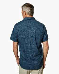 Toes On The Nose Mens Woven Coastline -clothing shop TW1125 NVMF back bc37f30d aa98 4