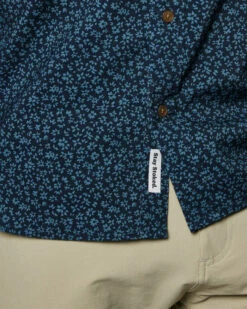 Toes On The Nose Mens Woven Coastline -clothing shop TW1125 NVMF detail2 4d867e8d 592