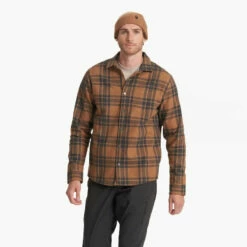 Vuori Mens Shirt Range Shirt Jacket -clothing shop V246CAM FA22 M ECOMM TOP 1428 12