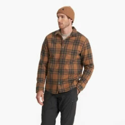 Vuori Mens Shirt Range Shirt Jacket -clothing shop V246CAM FA22 M ECOMM TOP 1433 12