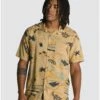 Vans Mens Woven Scenic Buttondown -clothing shop VN0007X5 YUU HERO